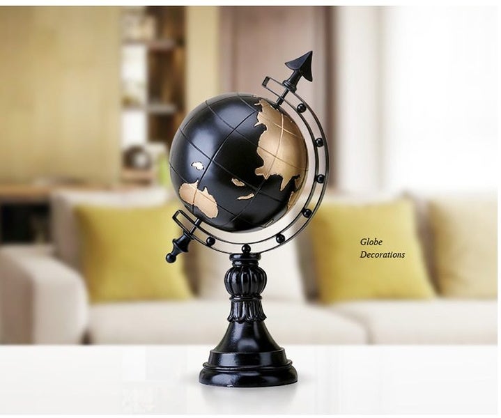 Blank Globe for Learning Decorating Customizing |World Geographical Terrestrial Carousel 1
