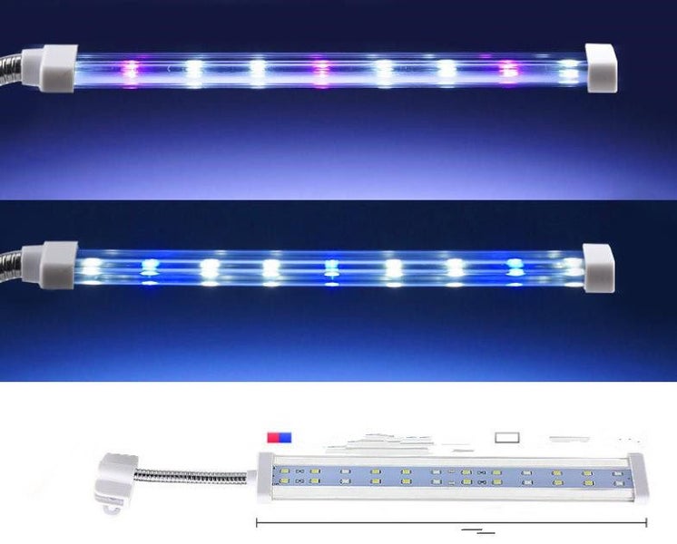 Beautiful Led crystal Aquarium Lamp grass tank lamp 30T-01 Carousel 2