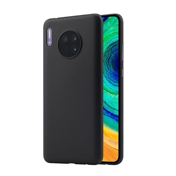 Huawei Mate 30 case TPU gel matte finish black Carousel 1