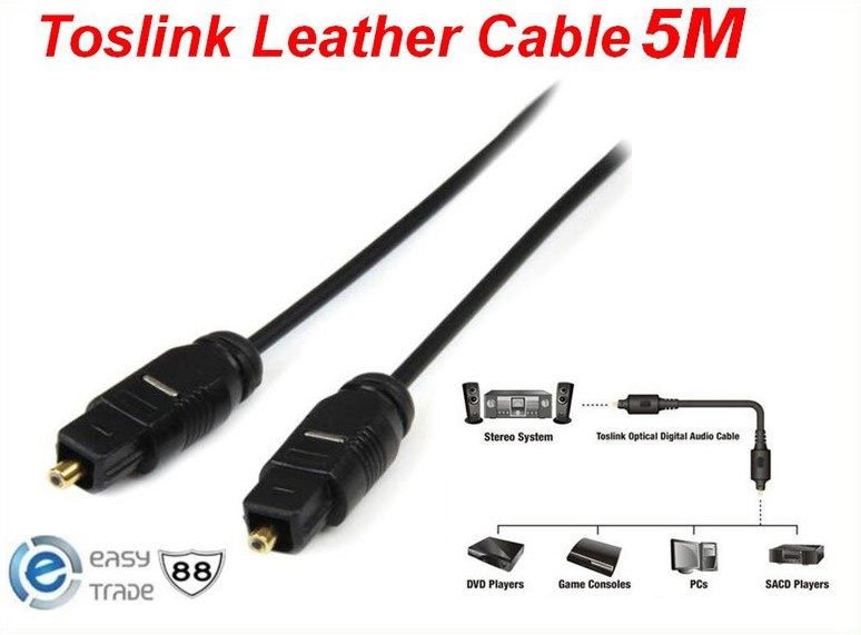 Optical Cable Toslink to Toslink Cable 5M Carousel 1