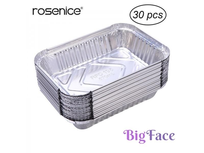 Pans Aluminum Foil Pan Disposable Tray Grill Drip Grease Trays Containers Tin Carousel 1