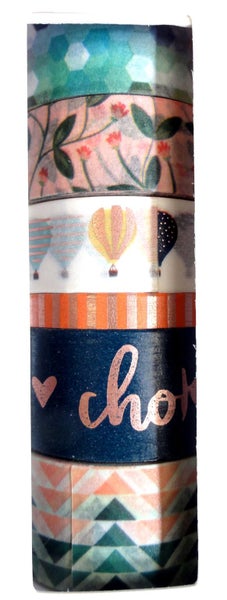 American Crafts "Saturday Afternoon" Washi Tape Spools - 351159 Carousel 2