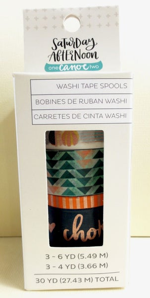 American Crafts "Saturday Afternoon" Washi Tape Spools - 351159 Carousel 5