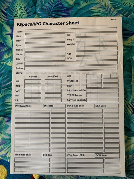 FSpaceRPG Character Sheet pad Carousel 1