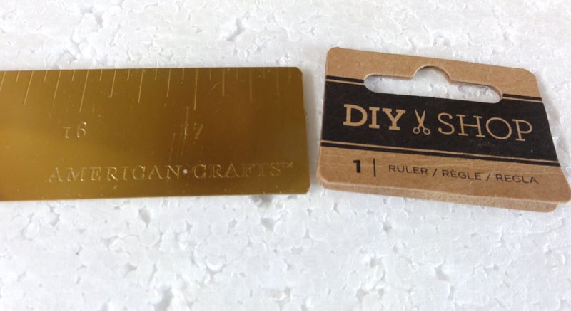 American Crafts 18 Inch Gold Ruler - AC-376323 Carousel 4