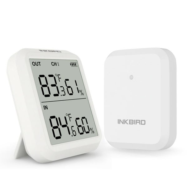 Temperature Humidity Recorder Wireless Outdoor Thermometer 20R Carousel 1
