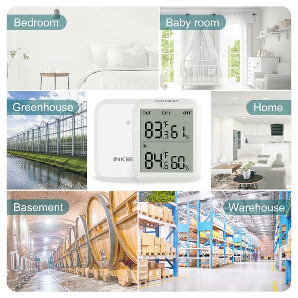 Temperature Humidity Recorder Wireless Outdoor Thermometer 20R Carousel 7
