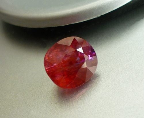2.80CT UNHEATED HUGE 100% NATURAL ORANGE PINK SAPPHIRE Carousel 1