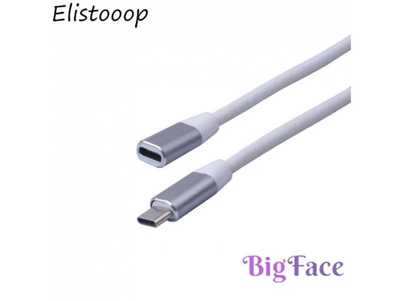 Elistooop USB Type C Extension Cable USB 3.1 USB-C Male To Female Extending Carousel 1