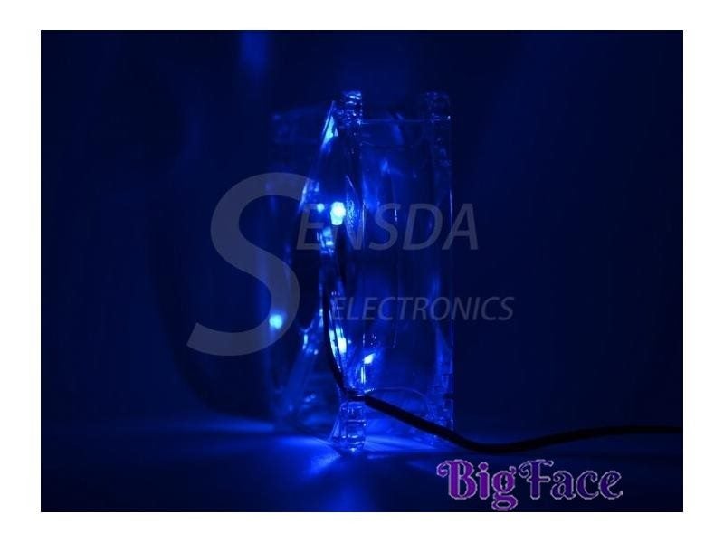 80mm PC Computer 80mm Mute Cooling Fan With 4ea Led 8025 8cm Silent DC 12V Carousel 1