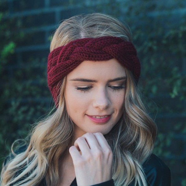 Headband Warm Knitted Twist Winter Hairband Four Colours PRICE REDUCED62932720855041117