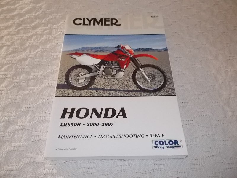 CLYMER REPAIR MANUAL Fits Honda XR650R