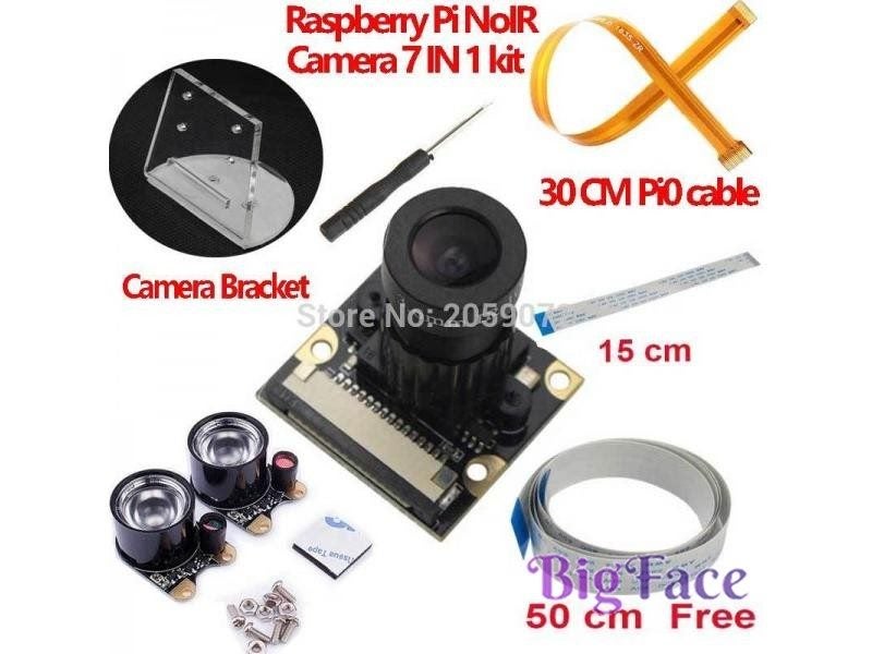 Raspberry Pi 5 Camera Focal Adjustable Infrared Night Vision Noir Camera Module Carousel 1