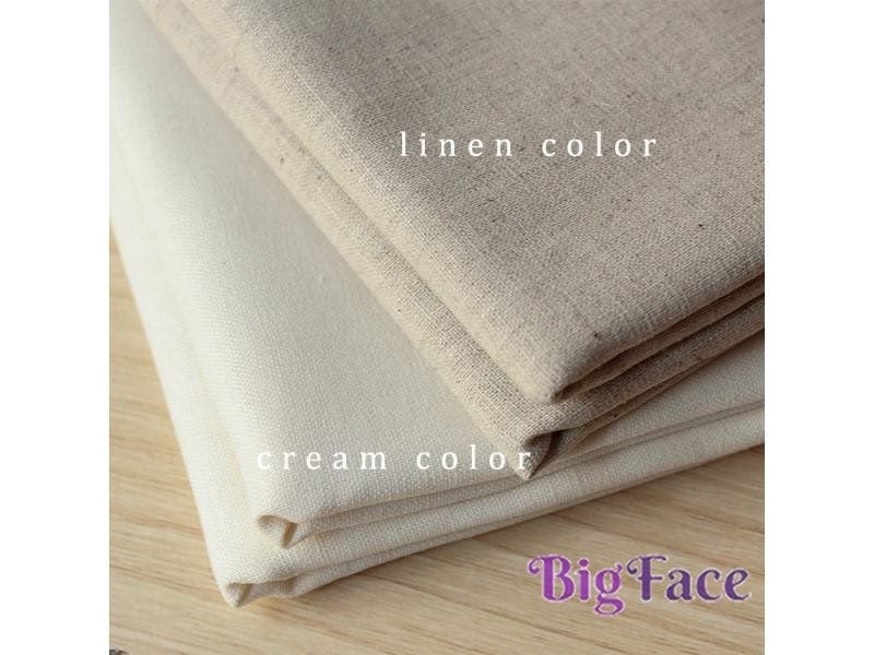 Amishop Evening Weave Canvas Embroidered Fabric For Bags Clothes Pillowcases Carousel 2