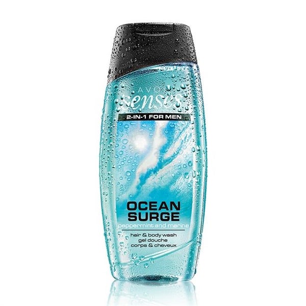 Avon Senses Mens 2in1 Hair and Body Wash Carousel 1