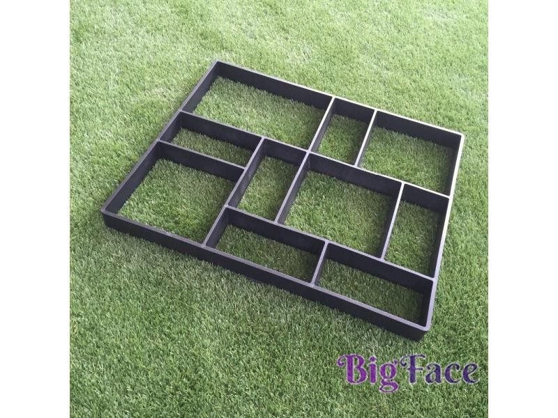 45*40*4 Cm Rectangle Garden Paving Concrete Plastic Mold For Garden Path Diy Carousel 1