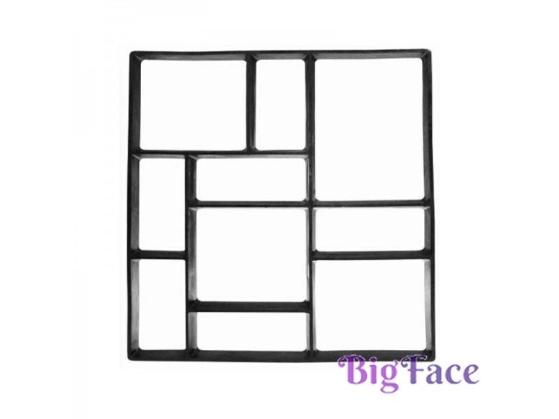 45*40*4 Cm Rectangle Garden Paving Concrete Plastic Mold For Garden Path Diy Carousel 2