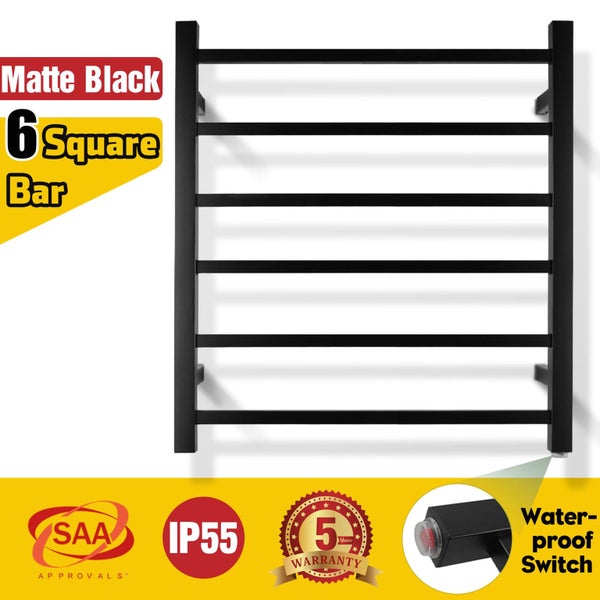 800x620x120mm Heated Towel Rail Carousel 2