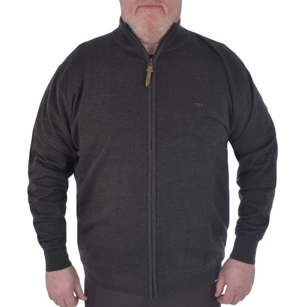 Duke D555 Mens Big Tall Buddy Long Sleeve Sweater Carousel 1
