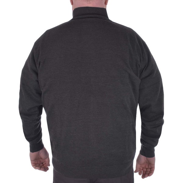 Duke D555 Mens Big Tall Buddy Long Sleeve Sweater Carousel 2