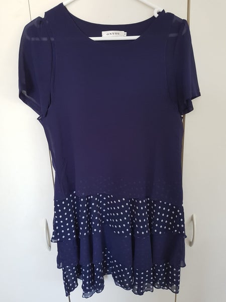 Dress with white dots Violet Carousel 1