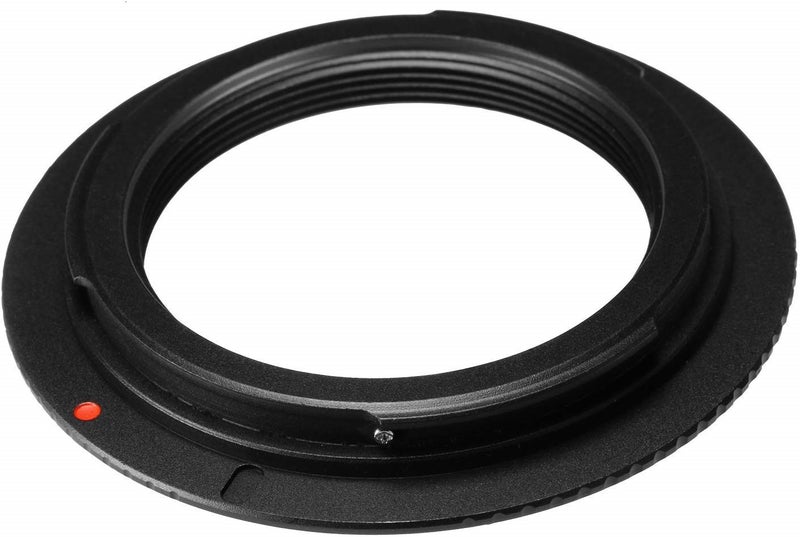 Neewer Aluminum Alloy Lens Mount Adapter for M42 Lens to Canon EOS Camera Carousel 7