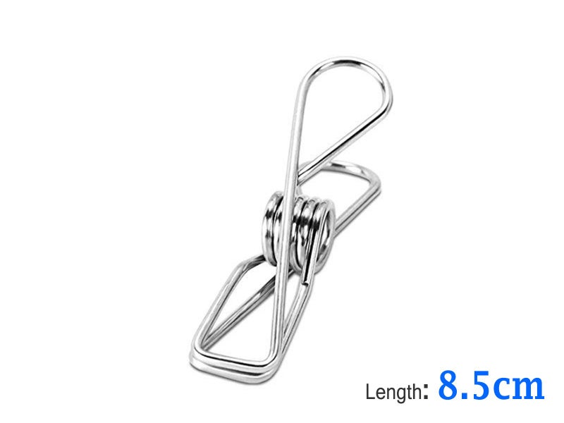 40pcs Stainless Steel Clothes pegs 8.5cm Length Carousel 1