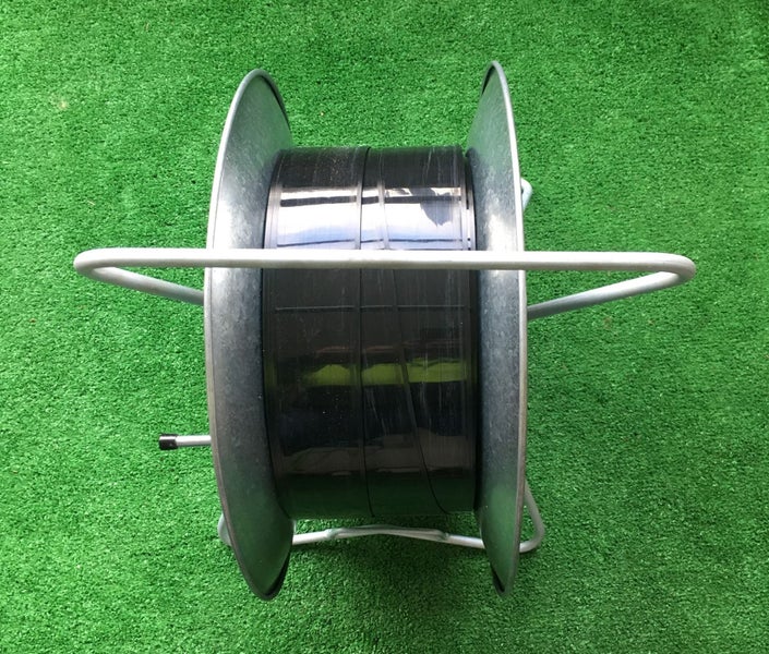 Sumi Soaker R 100m Professional Soaker Hose on grey steel winder Carousel 2