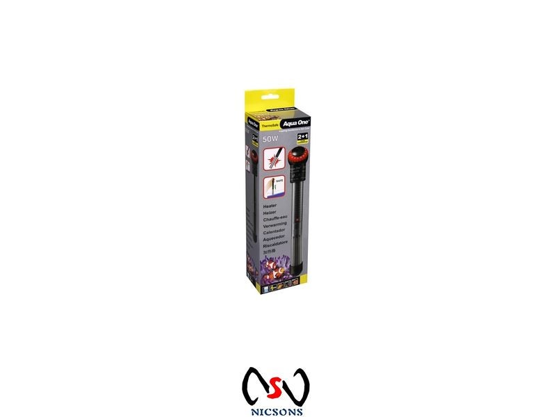 Aqua One 50W ThermoSafe Fish Heater Carousel 1