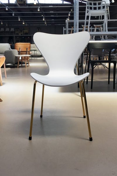 CLEARANCE - Bain Side Chair - WHITE TOP, BLACK LEGS *55% OFF *Last floor model Carousel 2