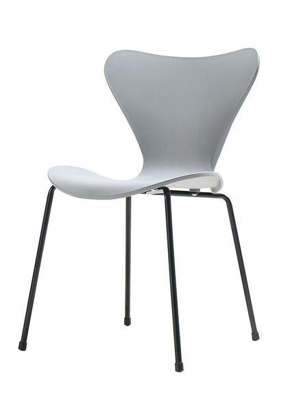 CLEARANCE - Bain Side Chair - WHITE TOP, BLACK LEGS *55% OFF *Last floor model Carousel 1