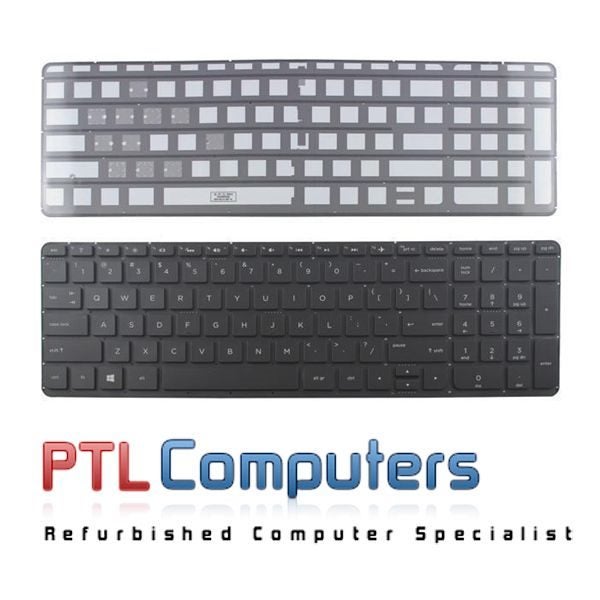*Free Shipping*New HP Pavilion 15-P 15-P000 17-F 17-F000 US backlit keyboard Carousel 1