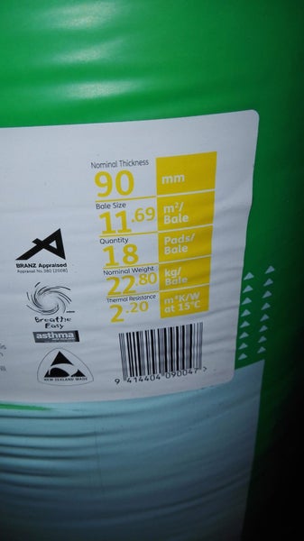 GREENSTUF POLYESTER R2.2 WALL INSULATION 11.69M² Carousel 2