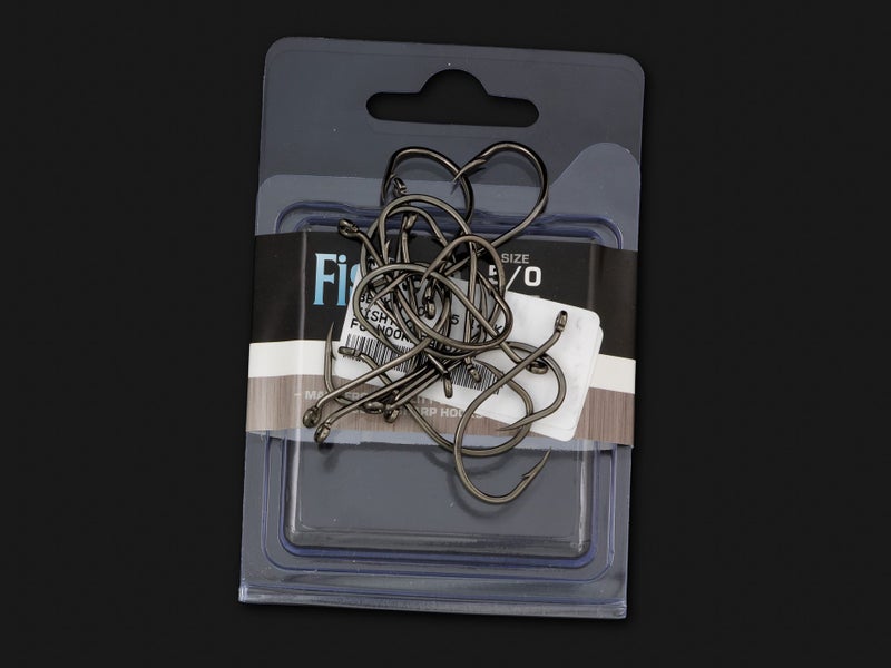 Fishing Hooks Black Beak Size 5/0 14Pcs Carousel 1