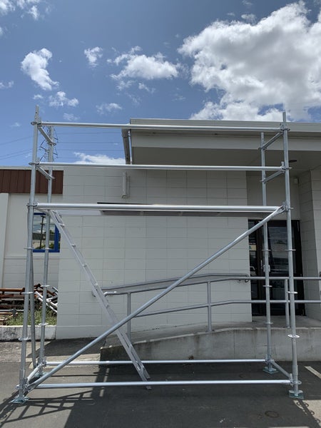 Ringlock Aluminium Hatch Decks with Ladders 3m Carousel 2