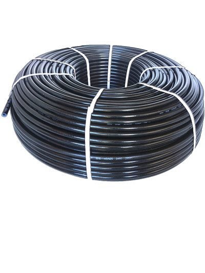 300m coil of PERT pipe 16mmOD, 12mmID – Black Carousel 2