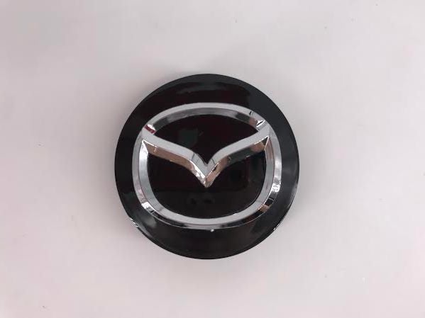 4X Black & Sliver Mazda Wheel Hub Center Caps 55 mm Carousel 2