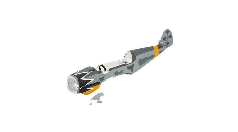 Messerschmitt BF-109G Focke-wulf painted bare Fuselage: Parkzone PKZ4967 Carousel 1
