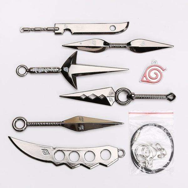 Fashion Naruto Cosplay Pendant 8pcs/set62935699587457114