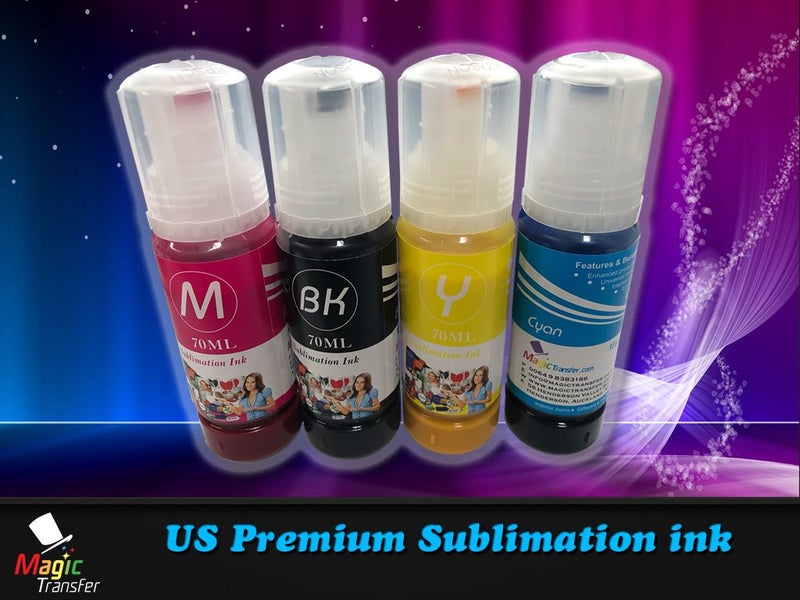 A4 size Sublimation Printer-Starter Kits- comes with premier ink, paper and tape Carousel 2