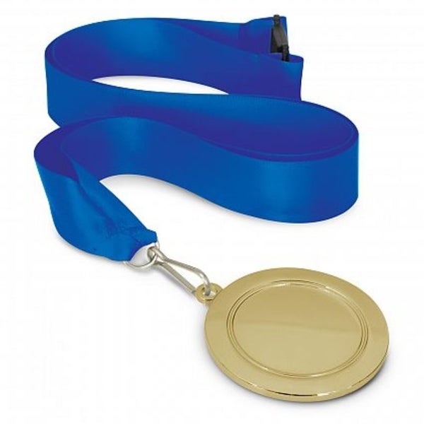 Podium Gold Medal - 65mm Dark Blue (Set of 12) Carousel 1