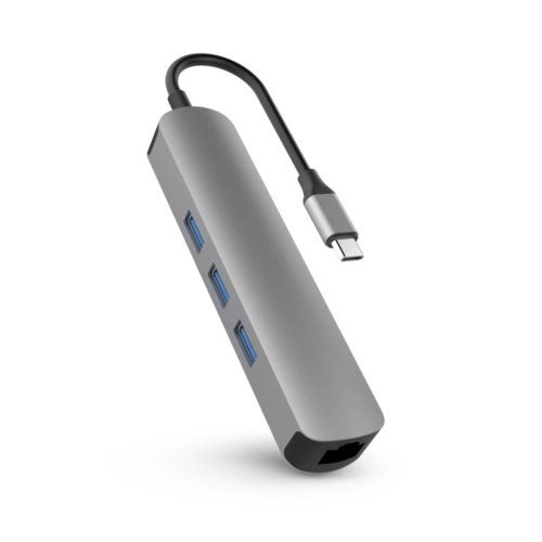 HyperDrive 6-in-1 USB-C Hub w/ 4K HDMI Output - Space Gray Carousel 1