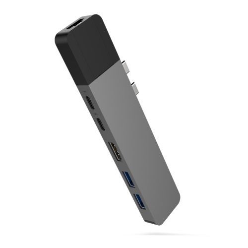 HyperDrive MacBook Pro NET Hub USB-C - Space Gray Carousel 1