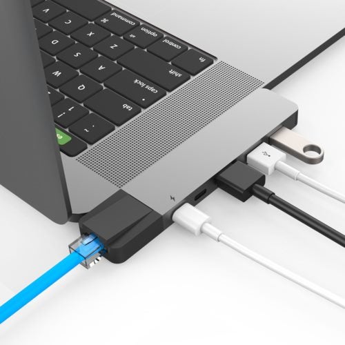 HyperDrive MacBook Pro NET Hub USB-C - Space Gray Carousel 3