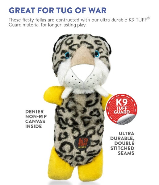 DOG TOY - CHARMING PET ICE AGERZ CHEETAH WITH K9 TUFF GUARD & LAVENDER Carousel 1