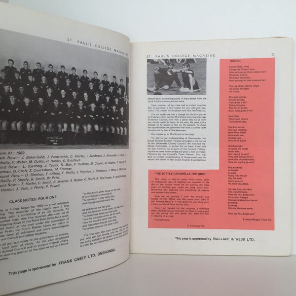 St. Paul's College 1969 Carousel 5