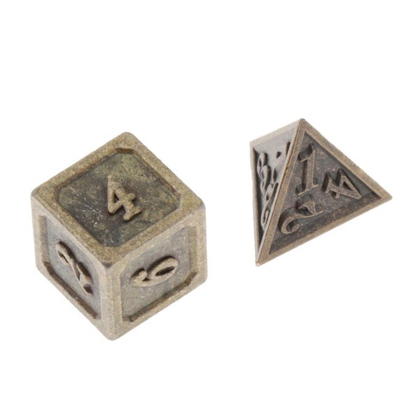 Dungeons and Dragons(DND) Metal dice set Carousel 2