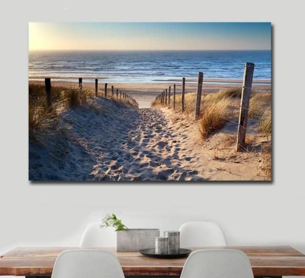 Wall Art Beach 5 Panel62863864112257112