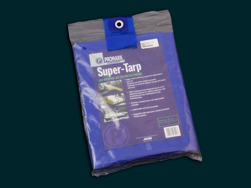 Tarpaulin Super Tarp 6' x 4' 70gms 1.8m x 1.2m Carousel 3