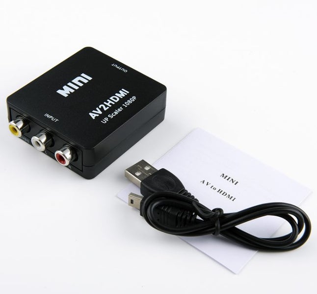 AV TO HDMI Converter; AV2HDMI Adapter Carousel 2